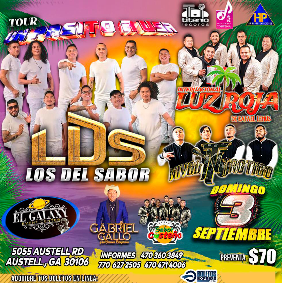 LDS LOS DEL SABOR Tickets - BoletosExpress