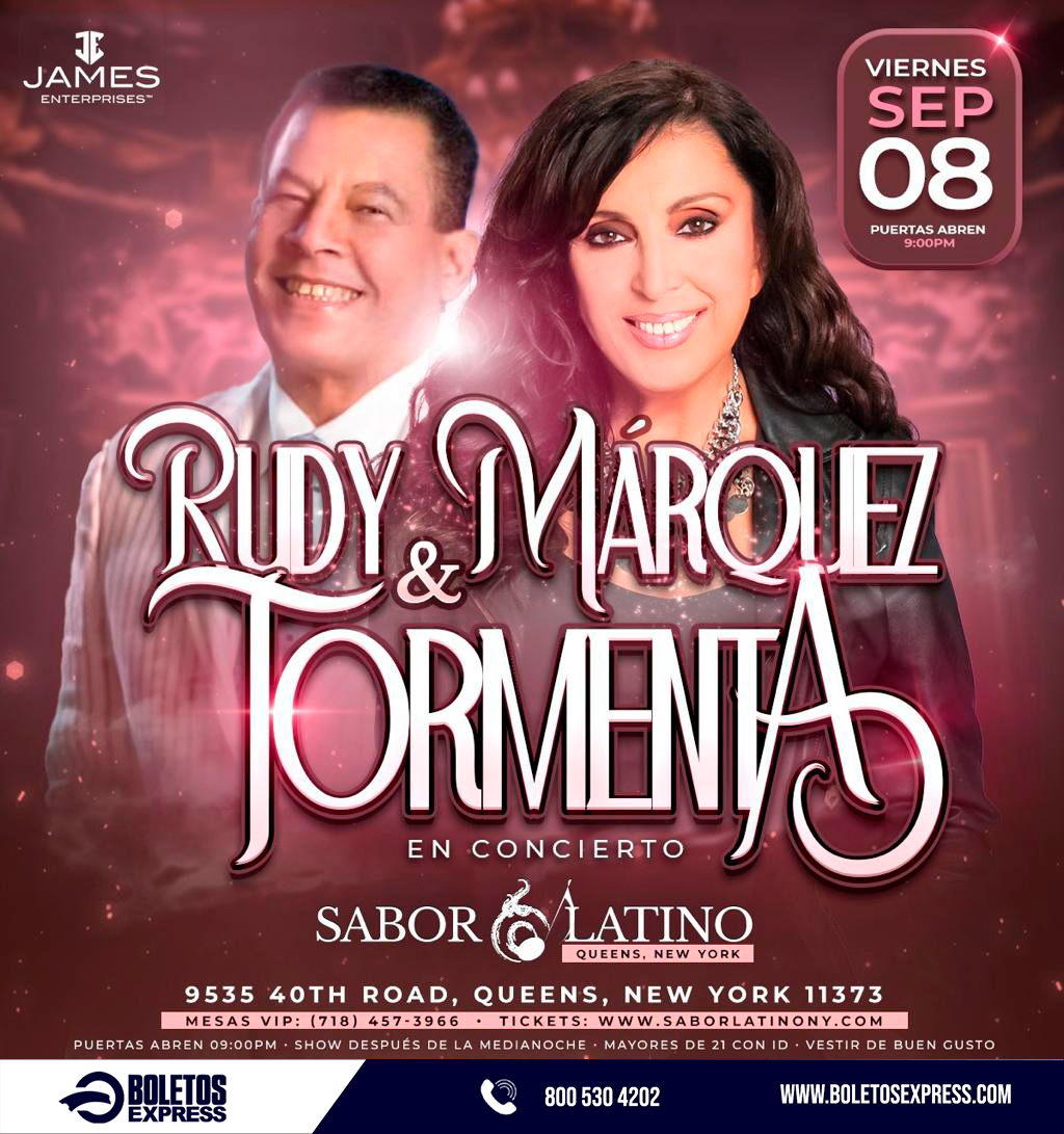 RUDY MÁRQUEZ & TORMENTA Tickets BoletosExpress