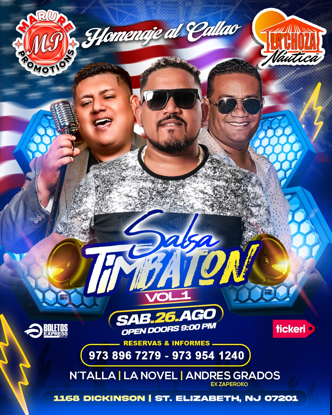 HOMENAJE AL CALLAO CON SALSA Y TIMBA EN NEW JERSEY Tickets - BoletosExpress