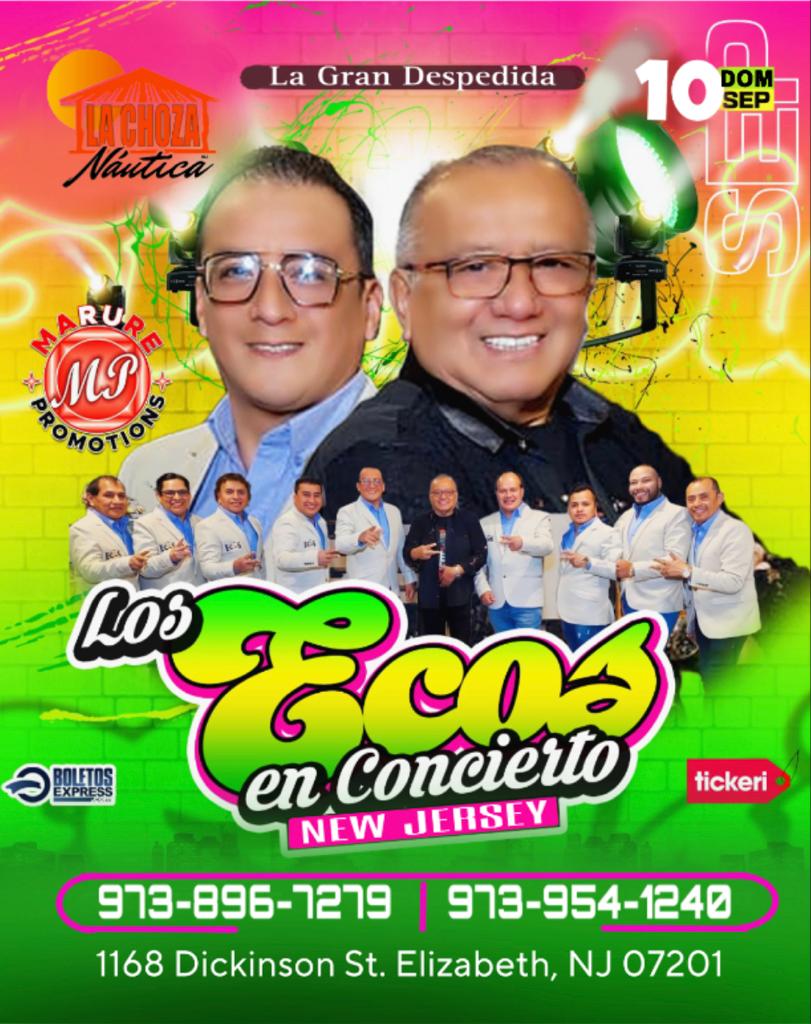 LOS ECOS NEW JERSEY LA DESPEDIDA Tickets - BoletosExpress