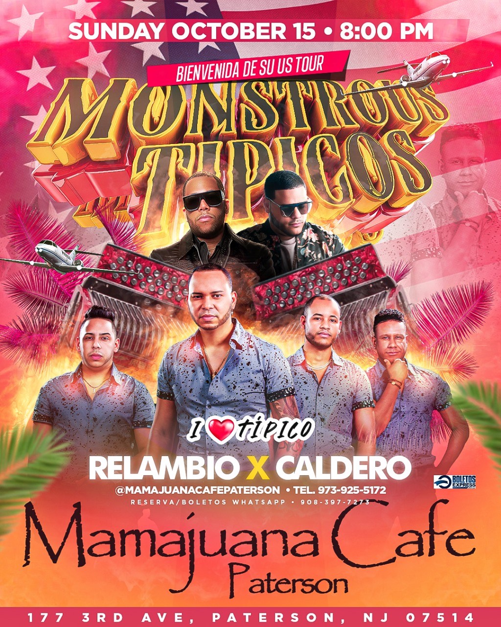 MONSTRUOS TIPICOS RELAMBIO X CALDERON Tickets - BoletosExpress