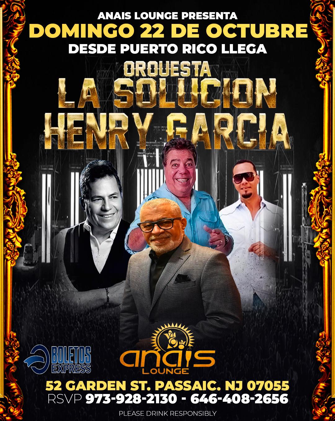 ORQUESTA LA SOLUCION & HENRY GARCIA