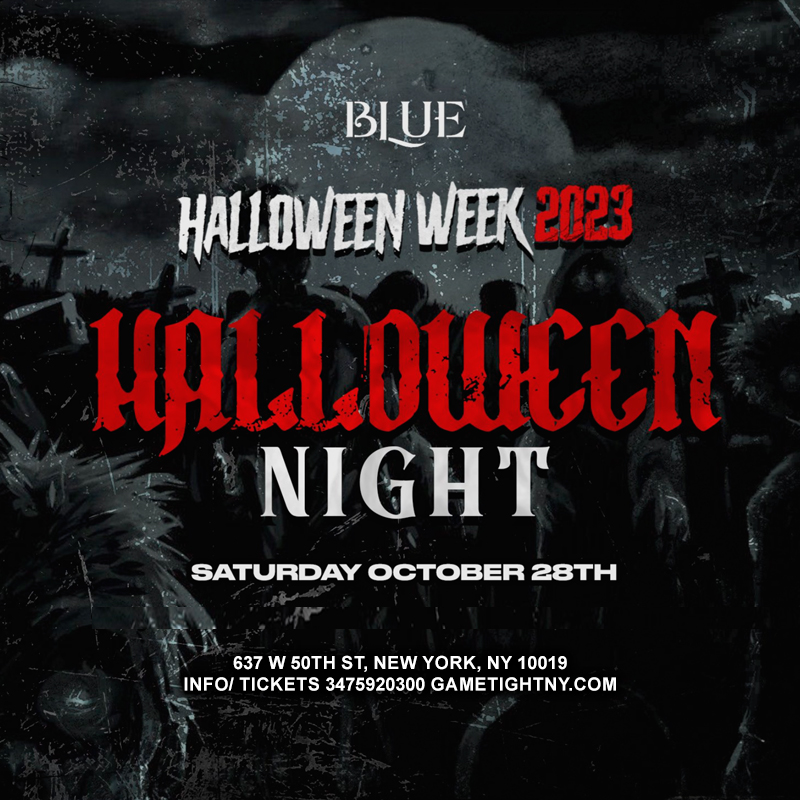 Blue Midtown NYC Halloween Party 2023 Tickets BoletosExpress