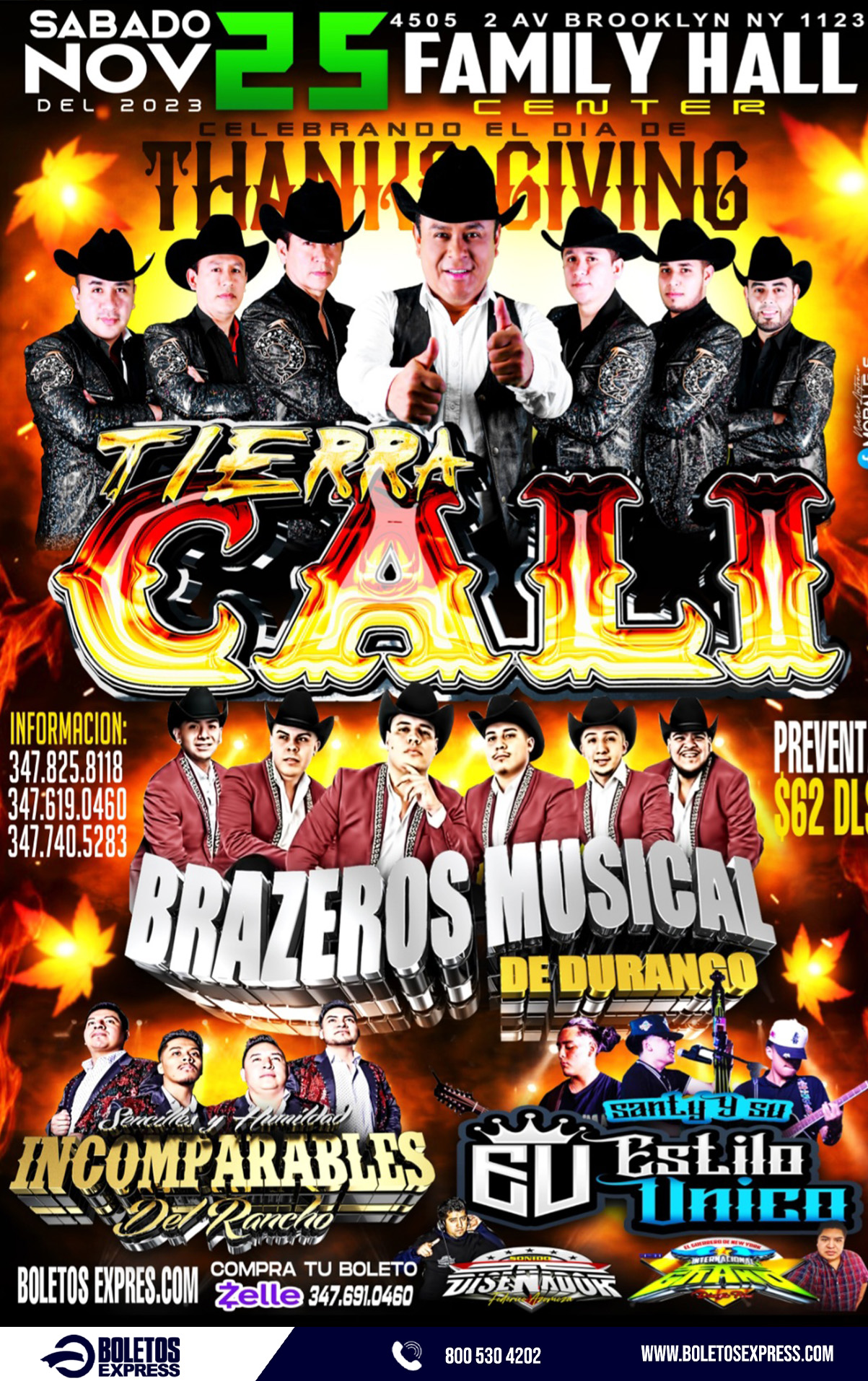 TIERRA CALI | BRAZEROS MUSICAL DE DURANGO