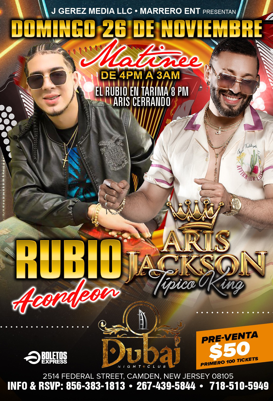 RUBIO ACORDEON & ARIS JACKSON