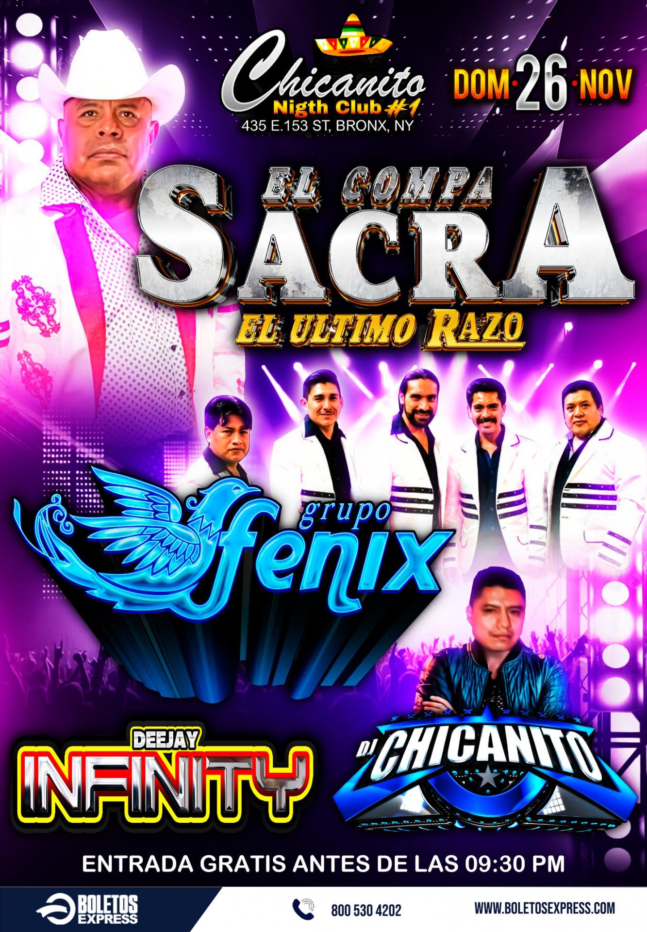 EL COMPA SACRA EL ULTIMO RAZO & GRUPO FENIX