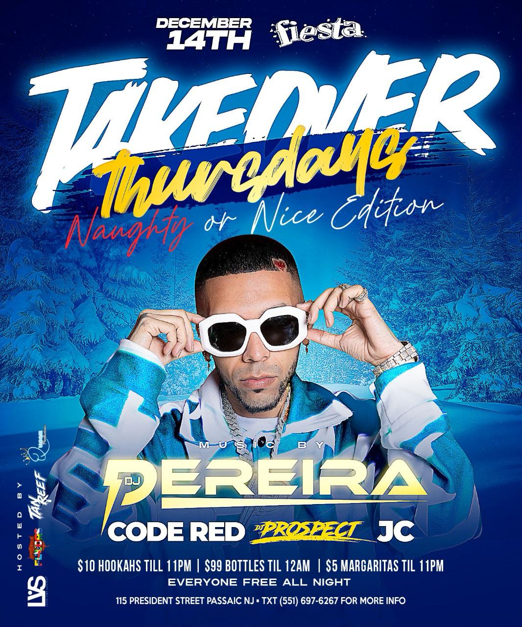 DJ PEREIRA, CODE RED, DJ PROSPECT, JC