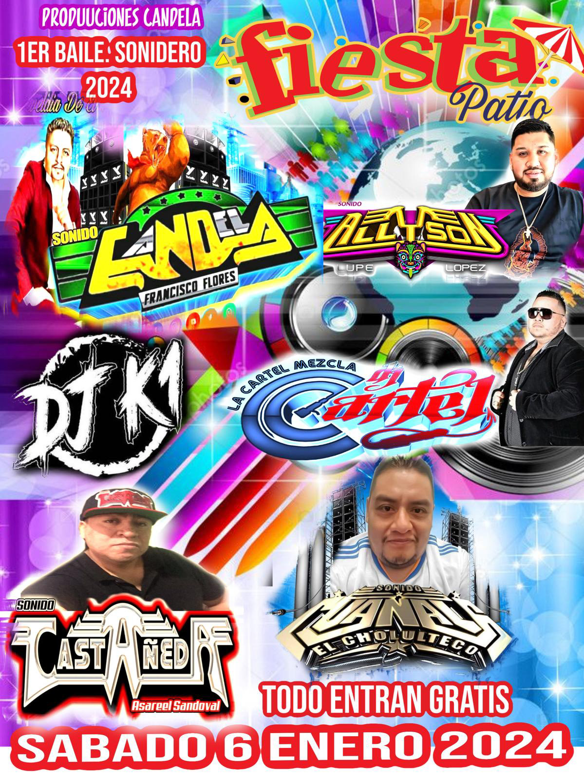 SONIDO CANDELA, ALYSON, DJ K1, DJ CARTEL,SONIDO CASTAÑEDA, SONIDO ...