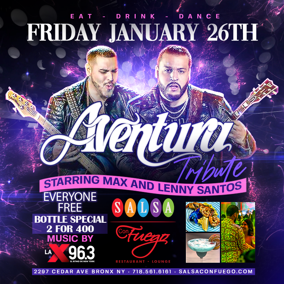 Aventura Tribute with Lenny & Max Tickets - BoletosExpress