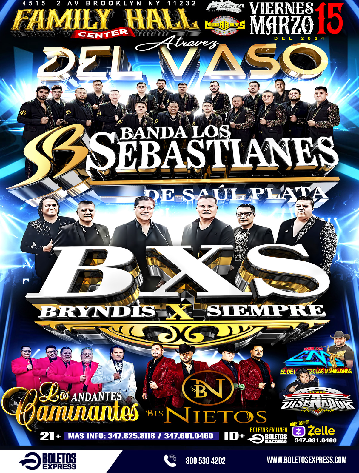 Banda Los Sebastianes Bxs Brindis X Siempre Tickets Boletosexpress 4319