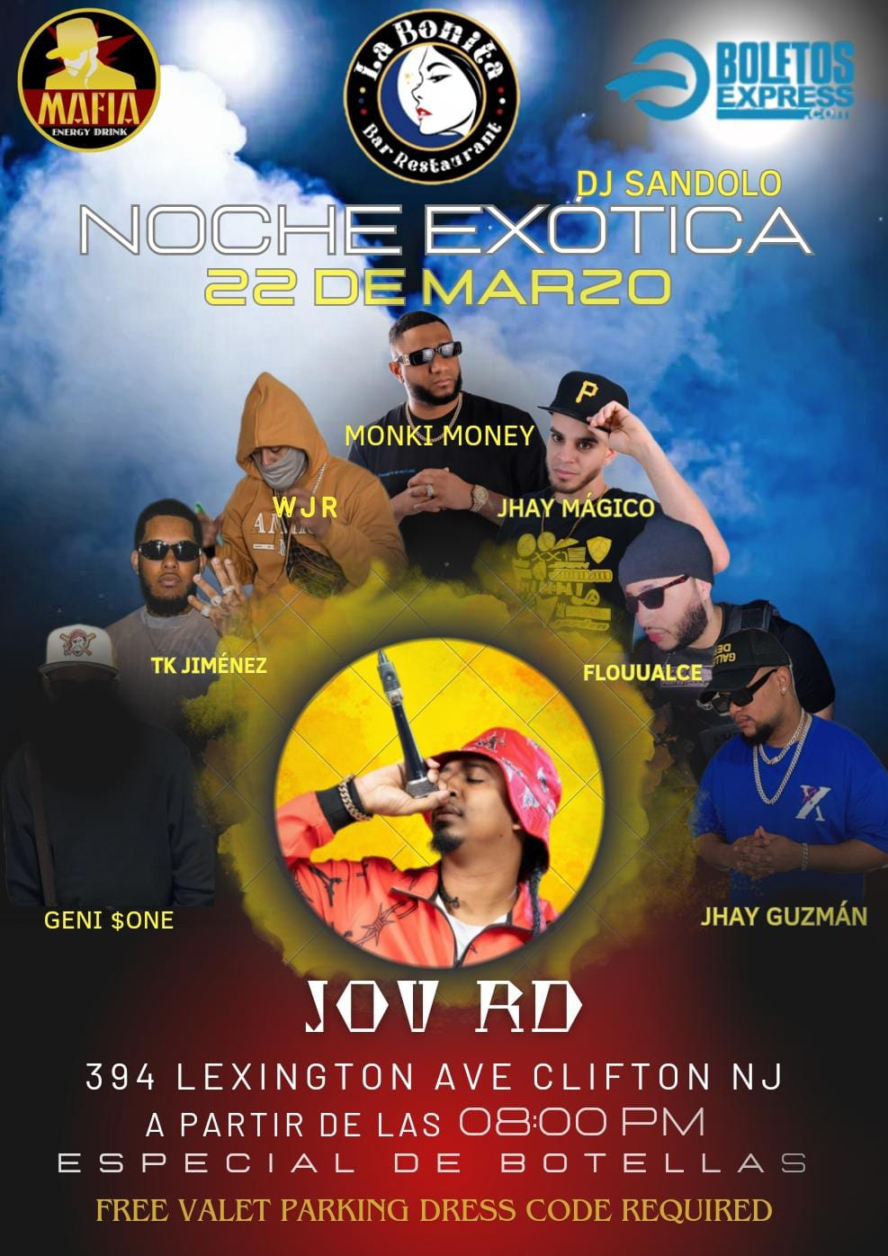 Noche Exotica Tickets BoletosExpress