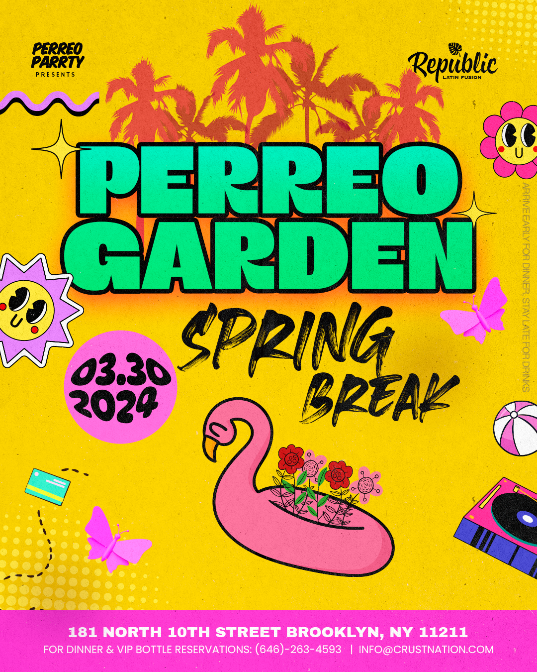 Perreo Garden: Spring Break Perreo - Latin & Reggaetón Party @ Republic