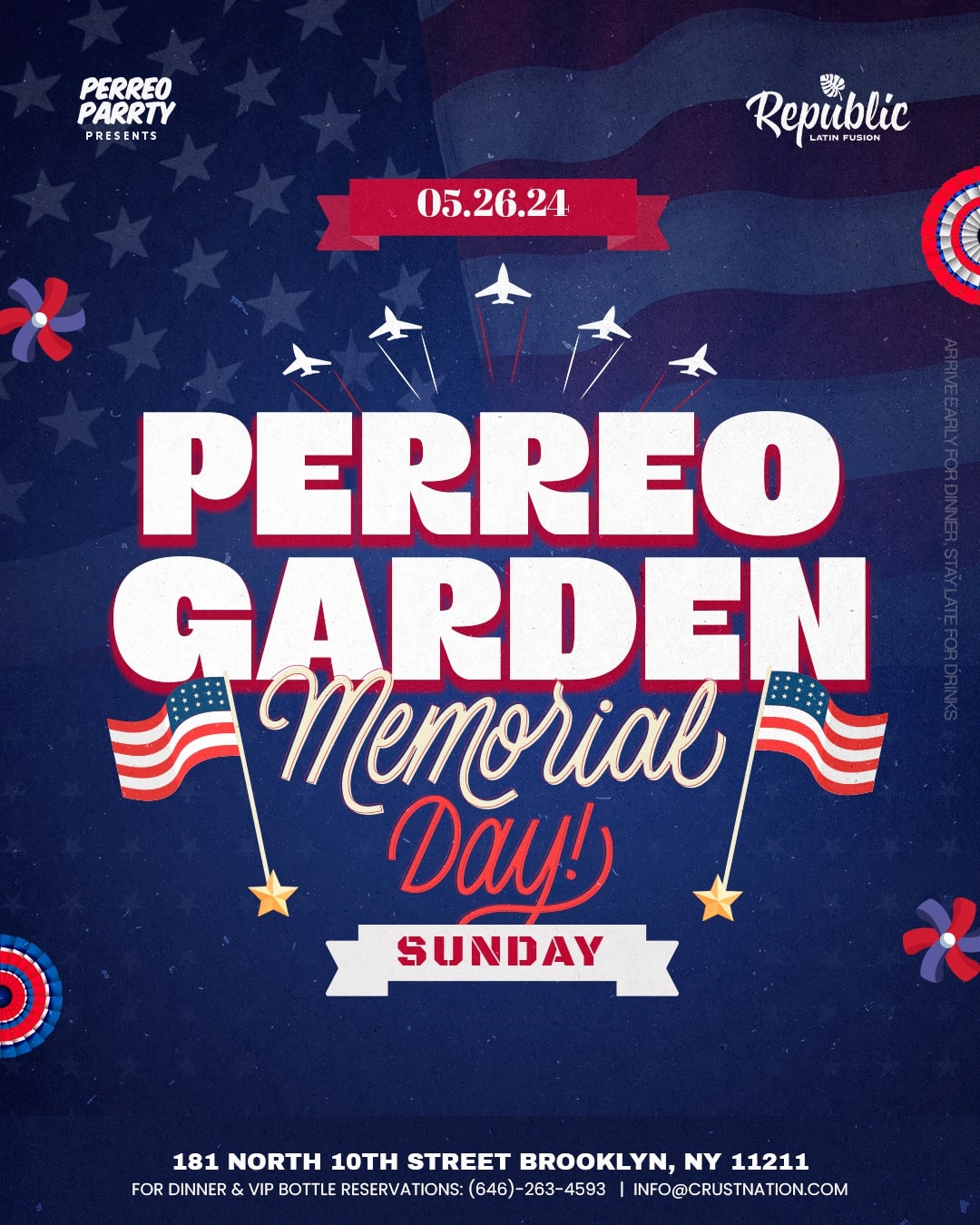 Perreo Garden: Memorial Day- Latin & Reggaetón Party