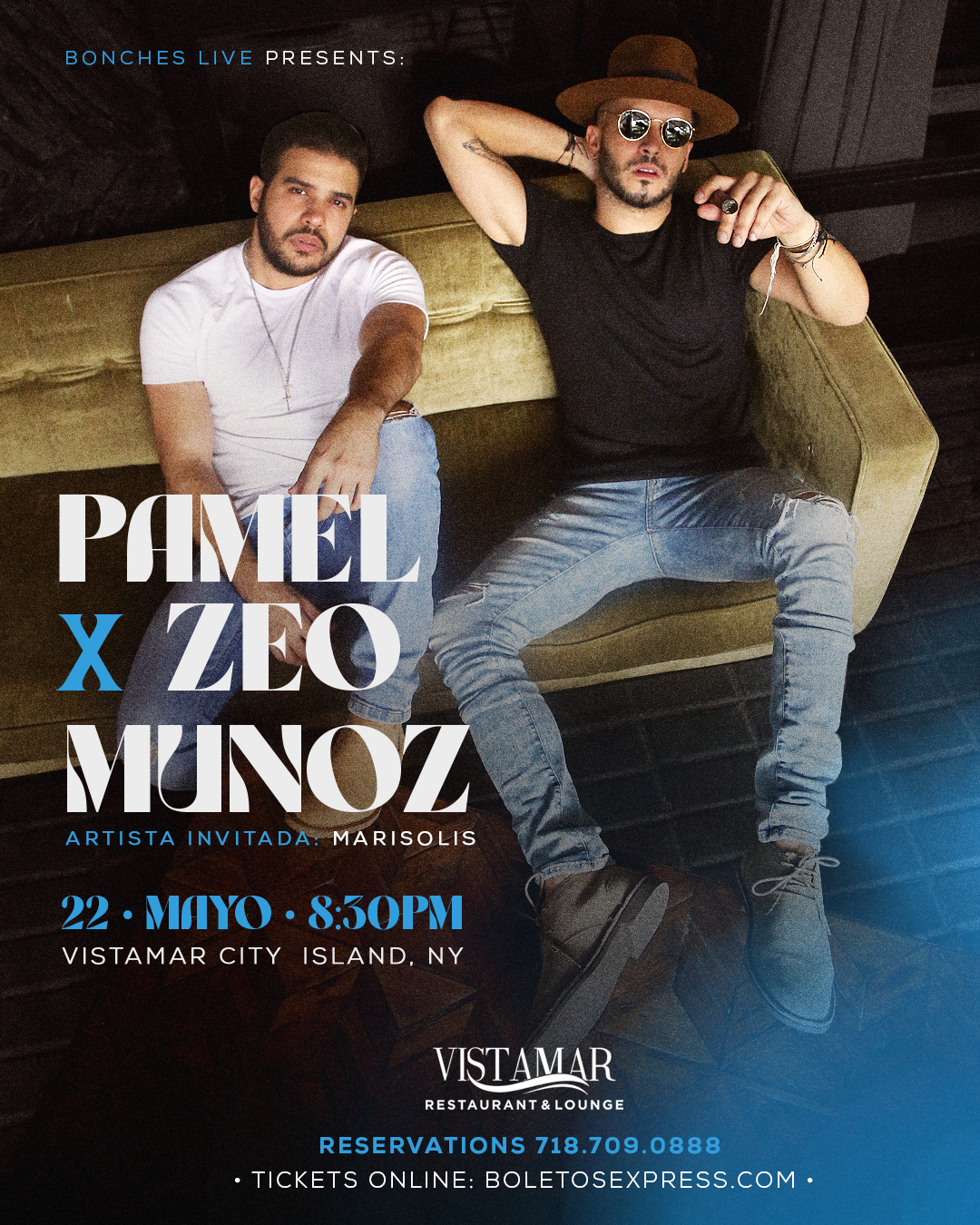 PAMEL & ZEO MUÑOZ Tickets - BoletosExpress