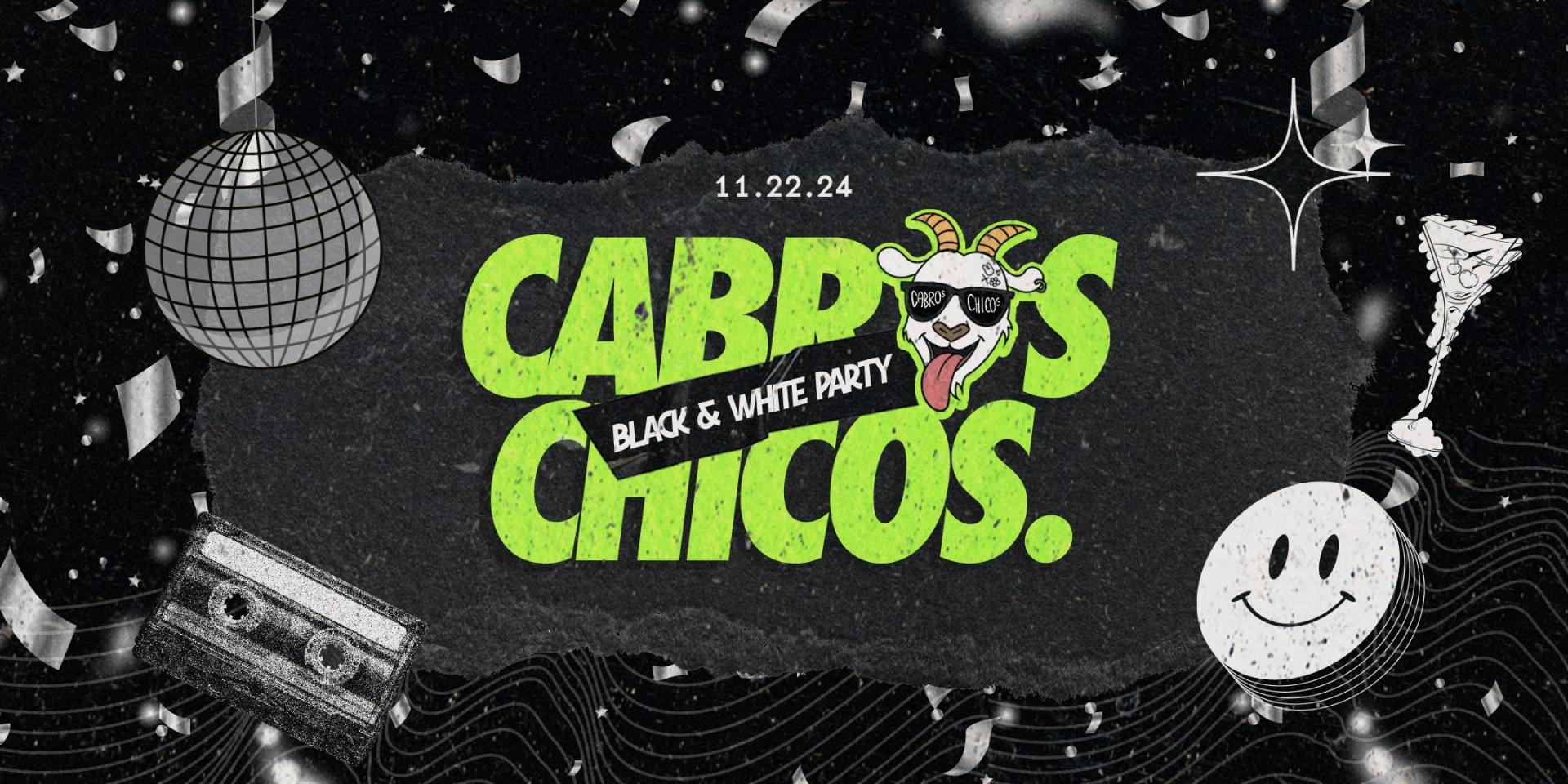 Cabros Chicos - Black & White Party - 18+ Latin & Reggaetón Dance Party