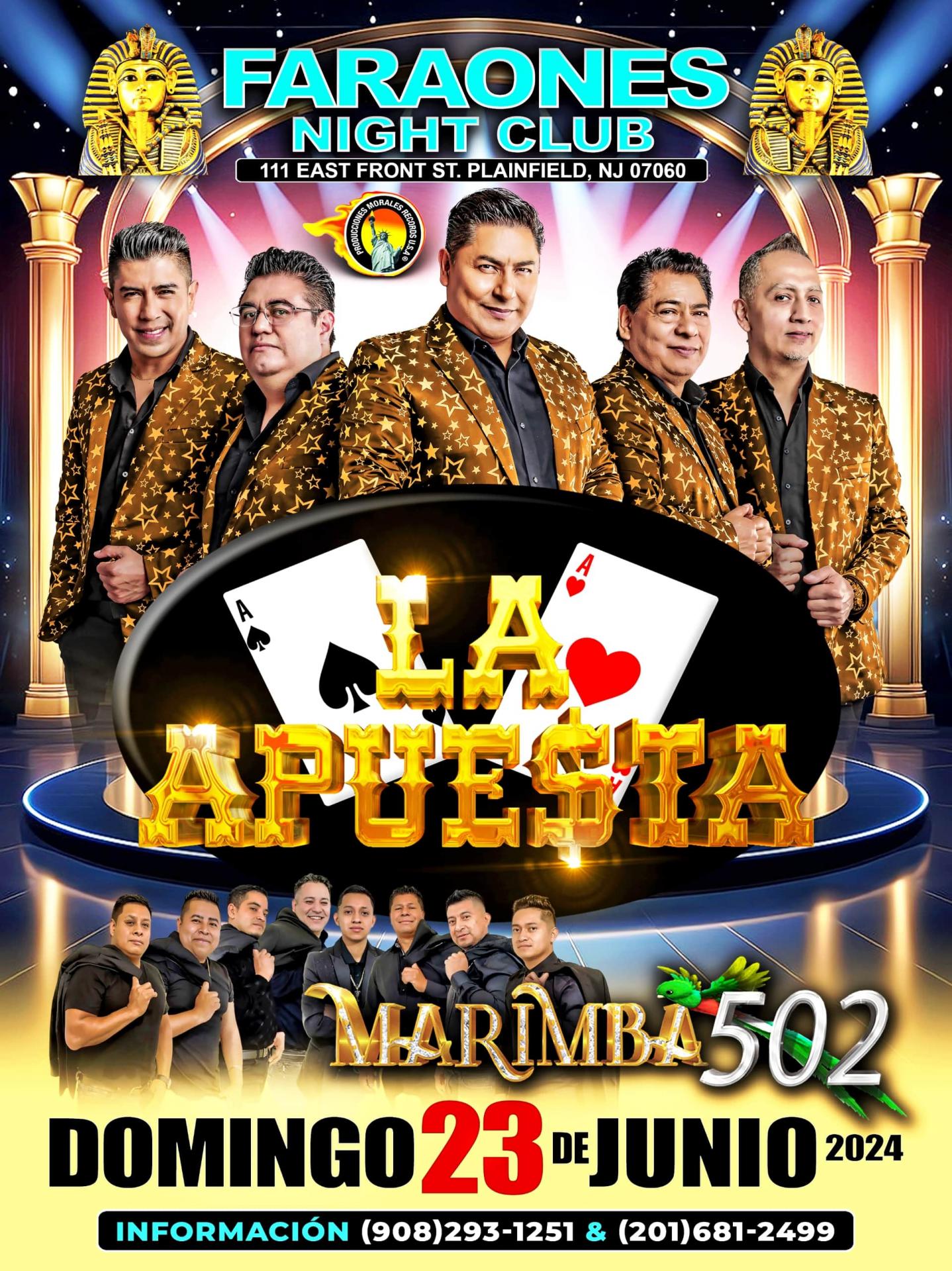 LA APUESTA & MARIMBA 502 Tickets - BoletosExpress