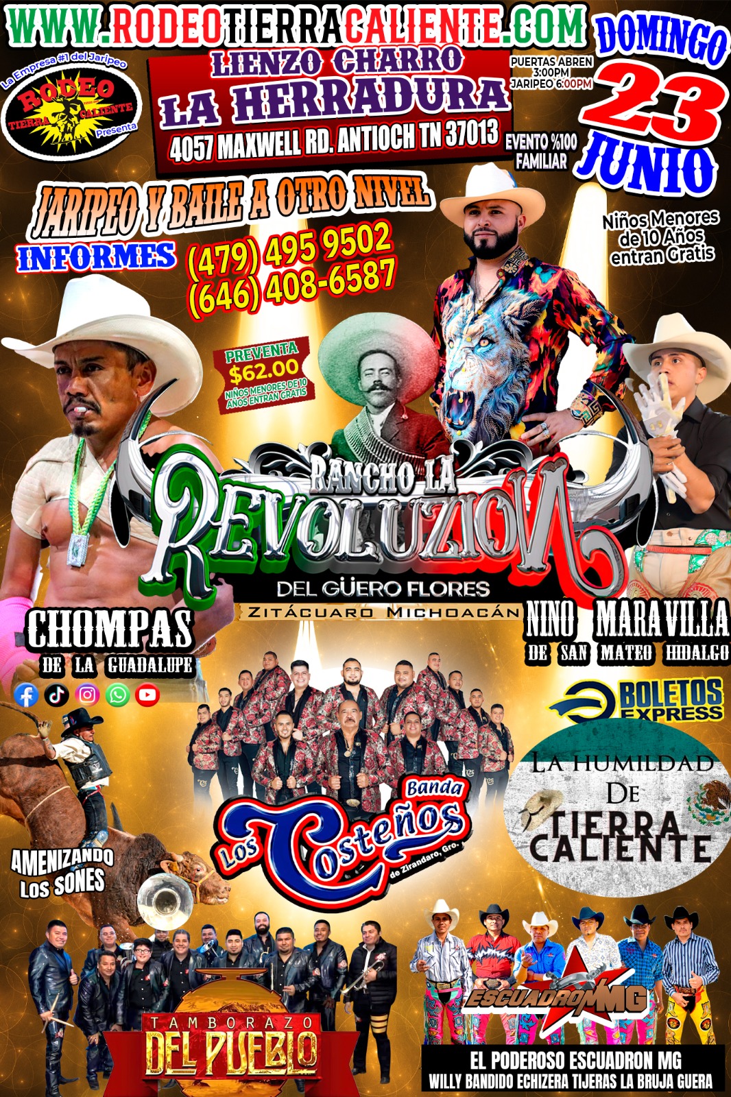 JARIPEO & BAILE CON RANCHO LA REVOLUZION DEL GÜERO FLORES