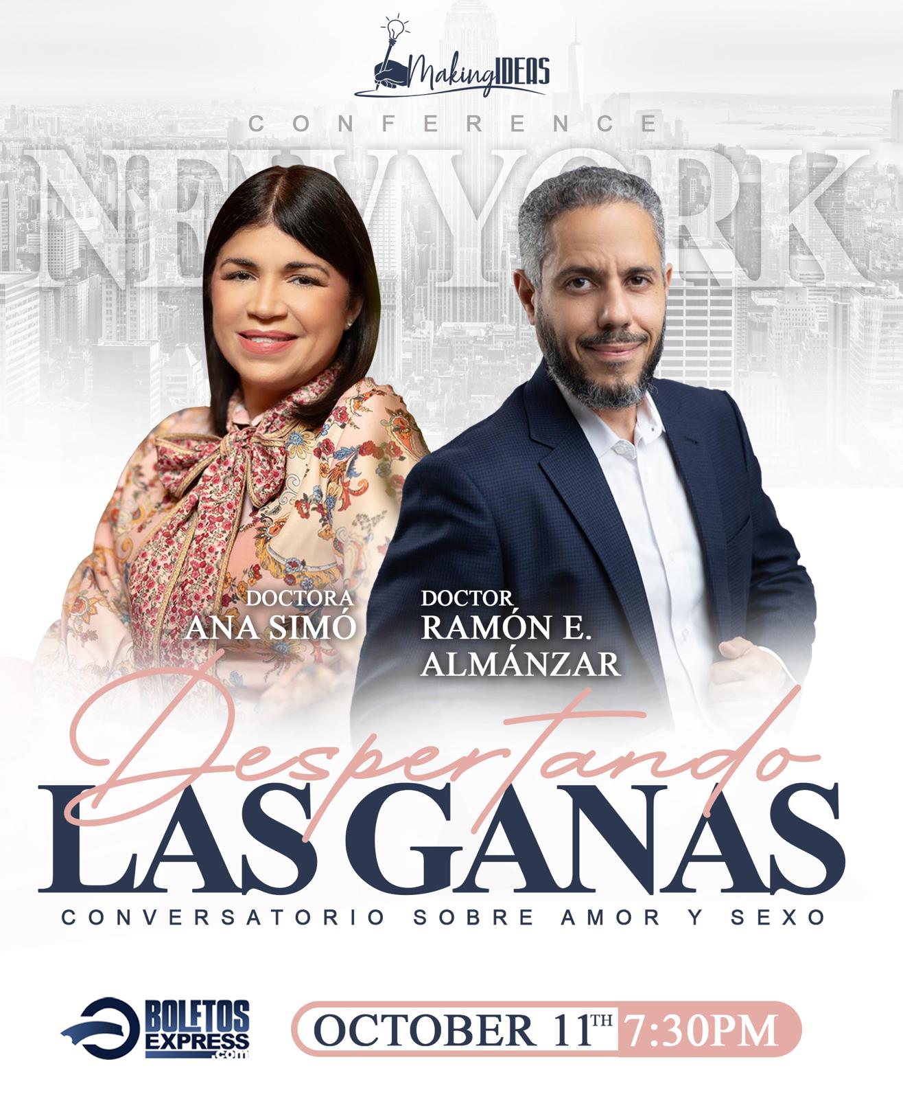 DRA. ANA SIMO | DR. RAMON E. ALMANZAR | CONFERENCIA NEW YORK