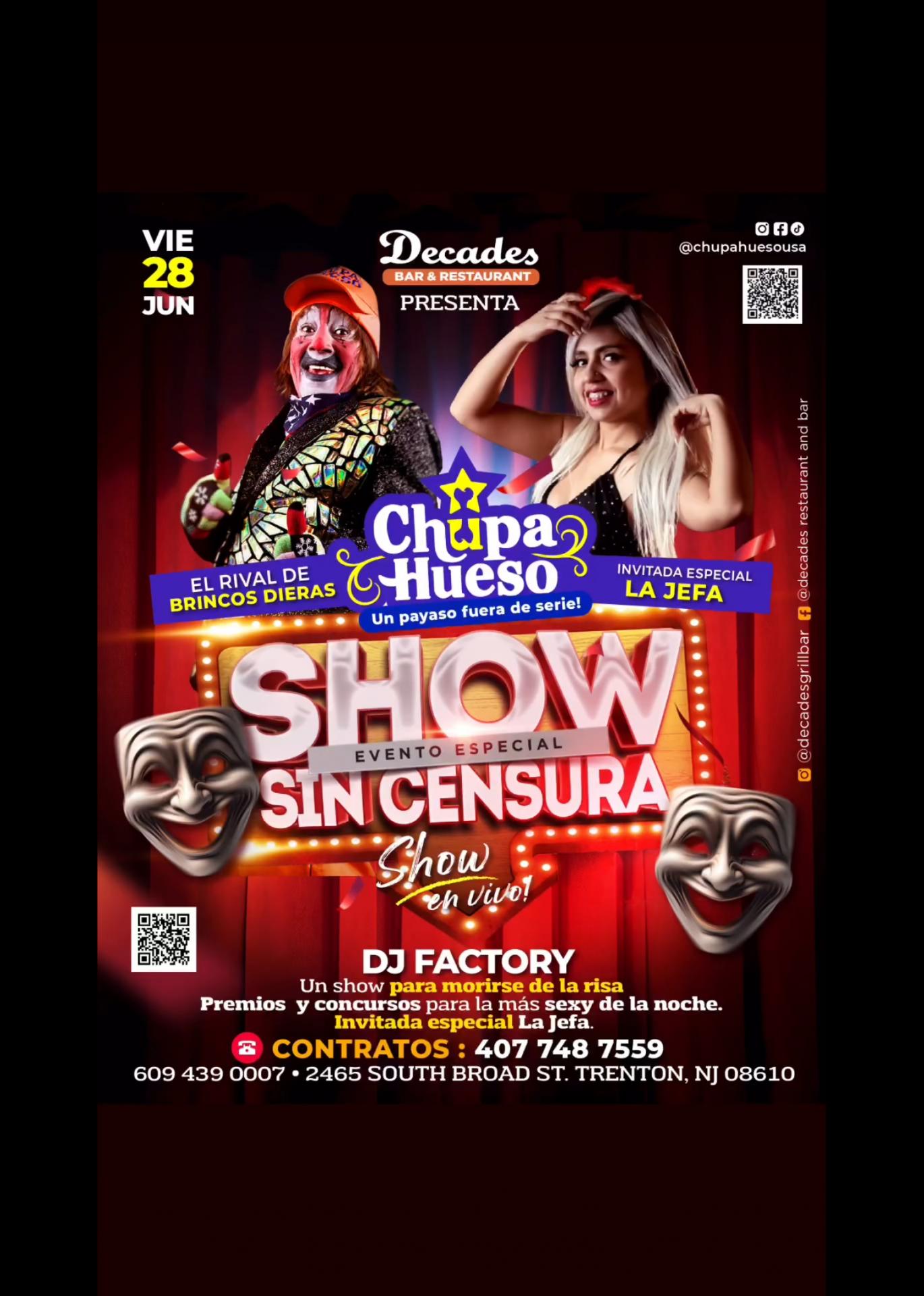 CHUPA HUESO Tickets - BoletosExpress