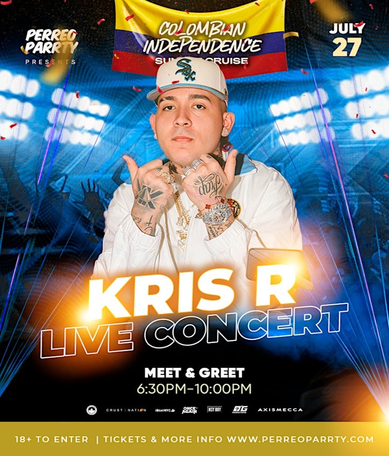 Kris R Live Concert 18+ Sunset Cruise Experience + Meet & Greet!