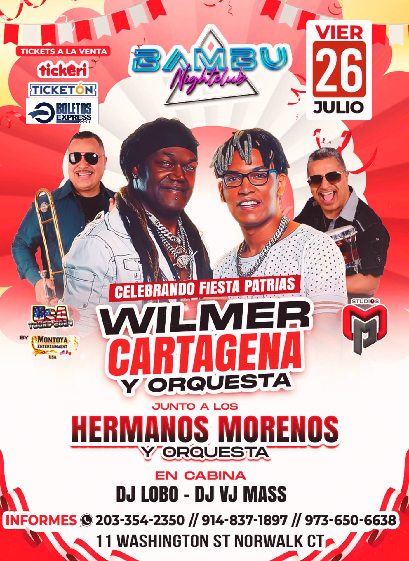 WILMER CARTAGENA Y ORQUESTA