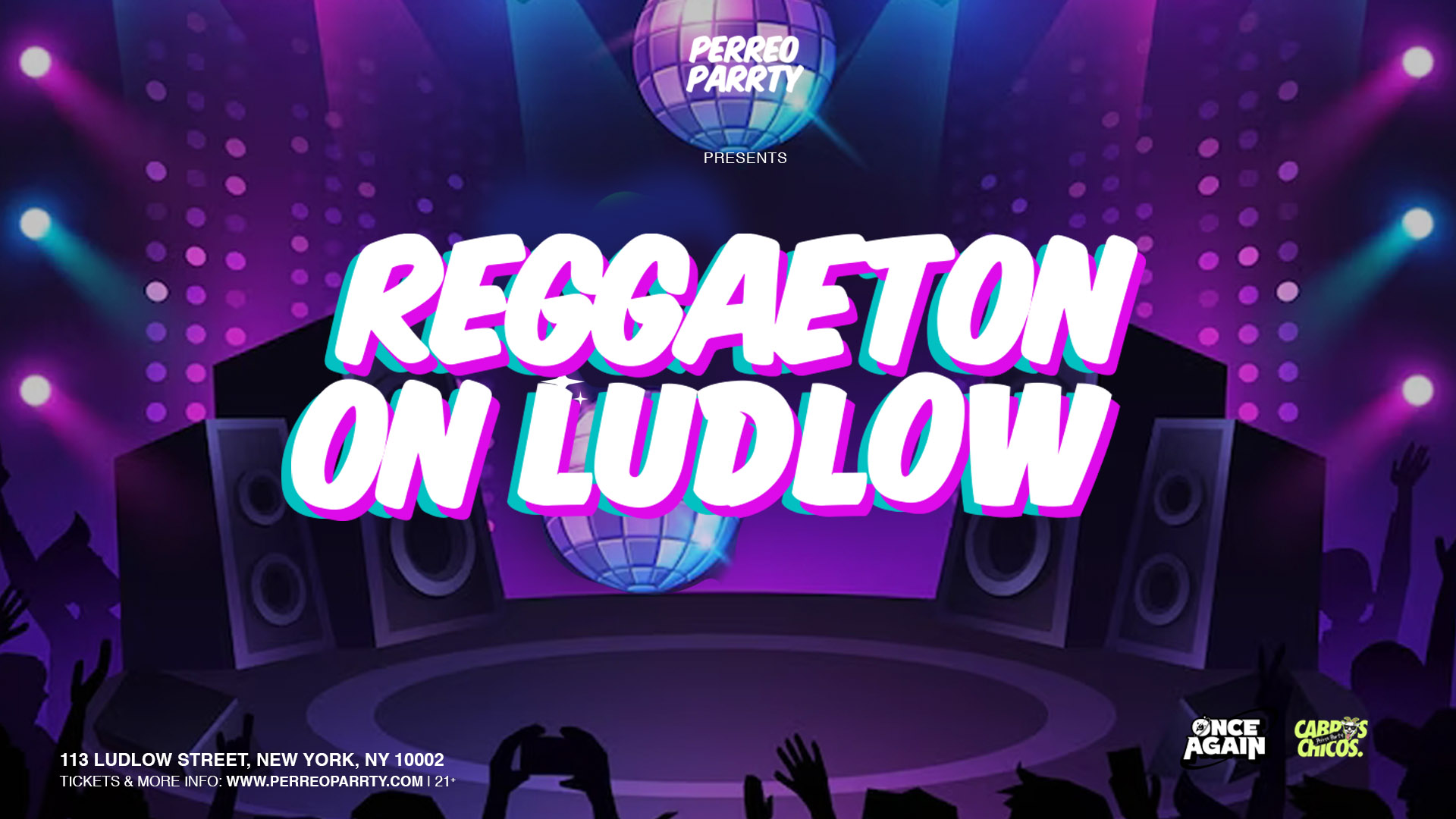 Reggaeton on Ludlow - Latin Party at Mehanata
