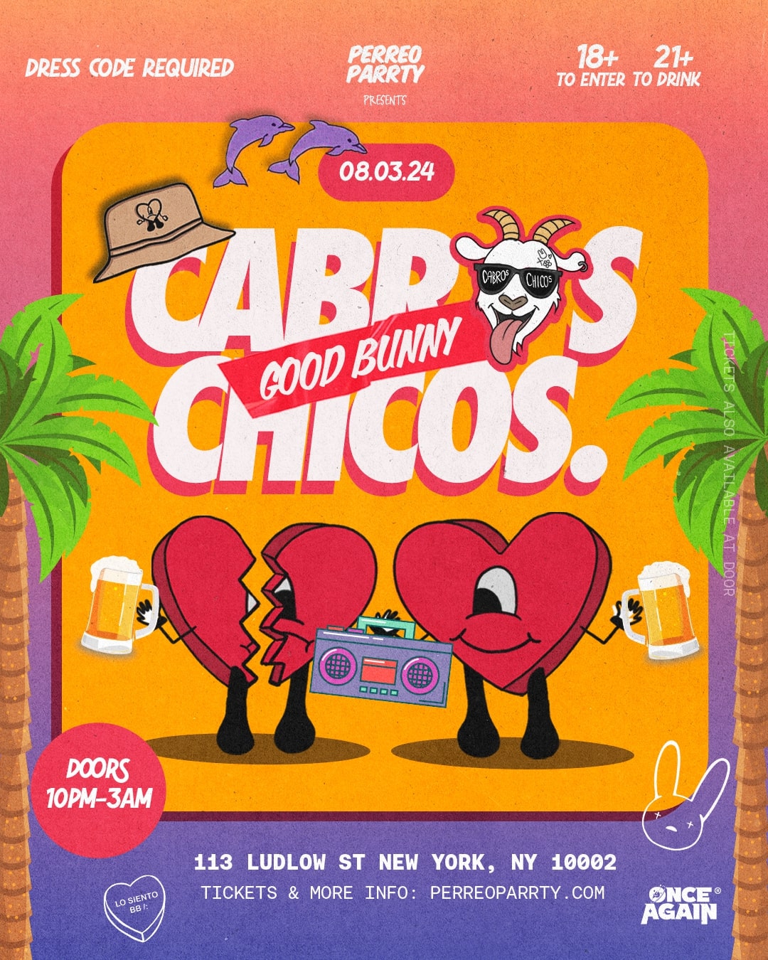 Cabros Chicos- The Good Bunny Tribute - 18+ Latin & Reggaeton Party