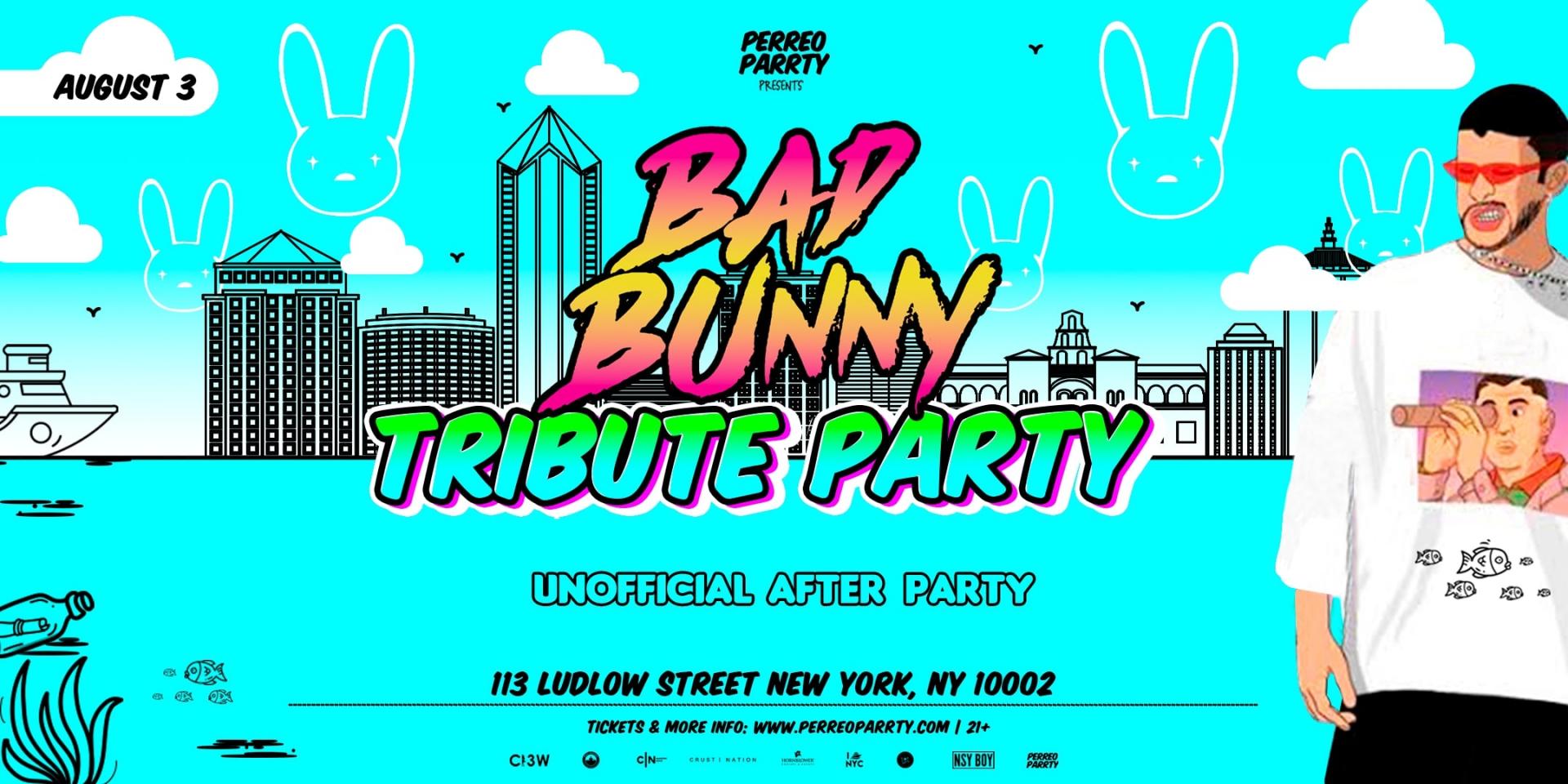 Bad Bunny Tribute Party NYC (Playing all the hits) - 18+