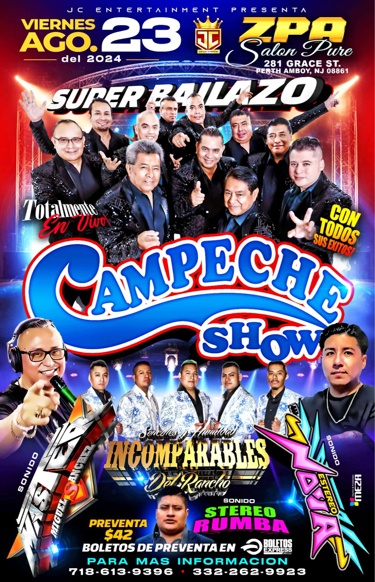 CAMPECHE SHOW CON TODOS SUS EXITOS AGOSTO 23