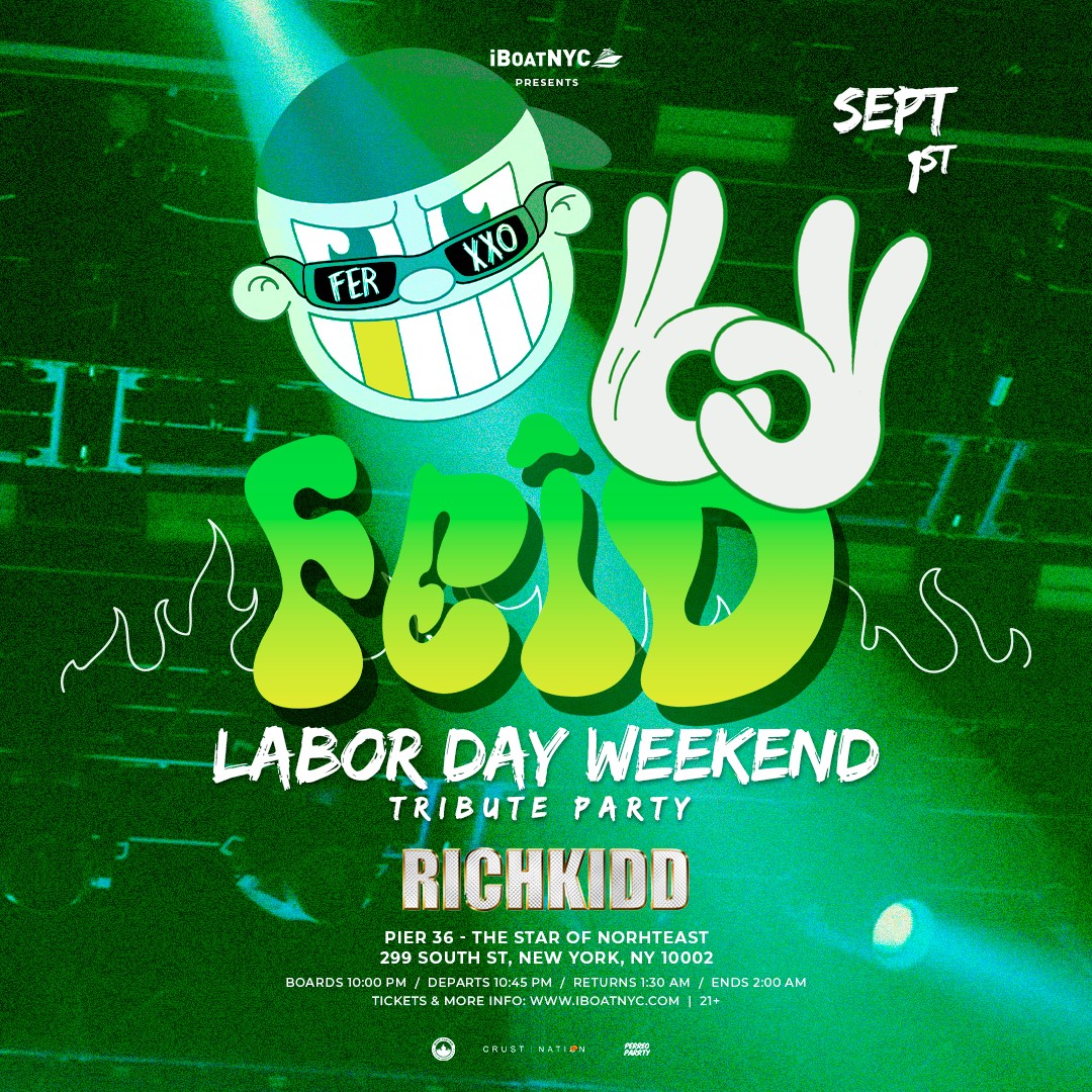 FEID TRIBUTE:  Labor Day Boat Party Yacht Cruise