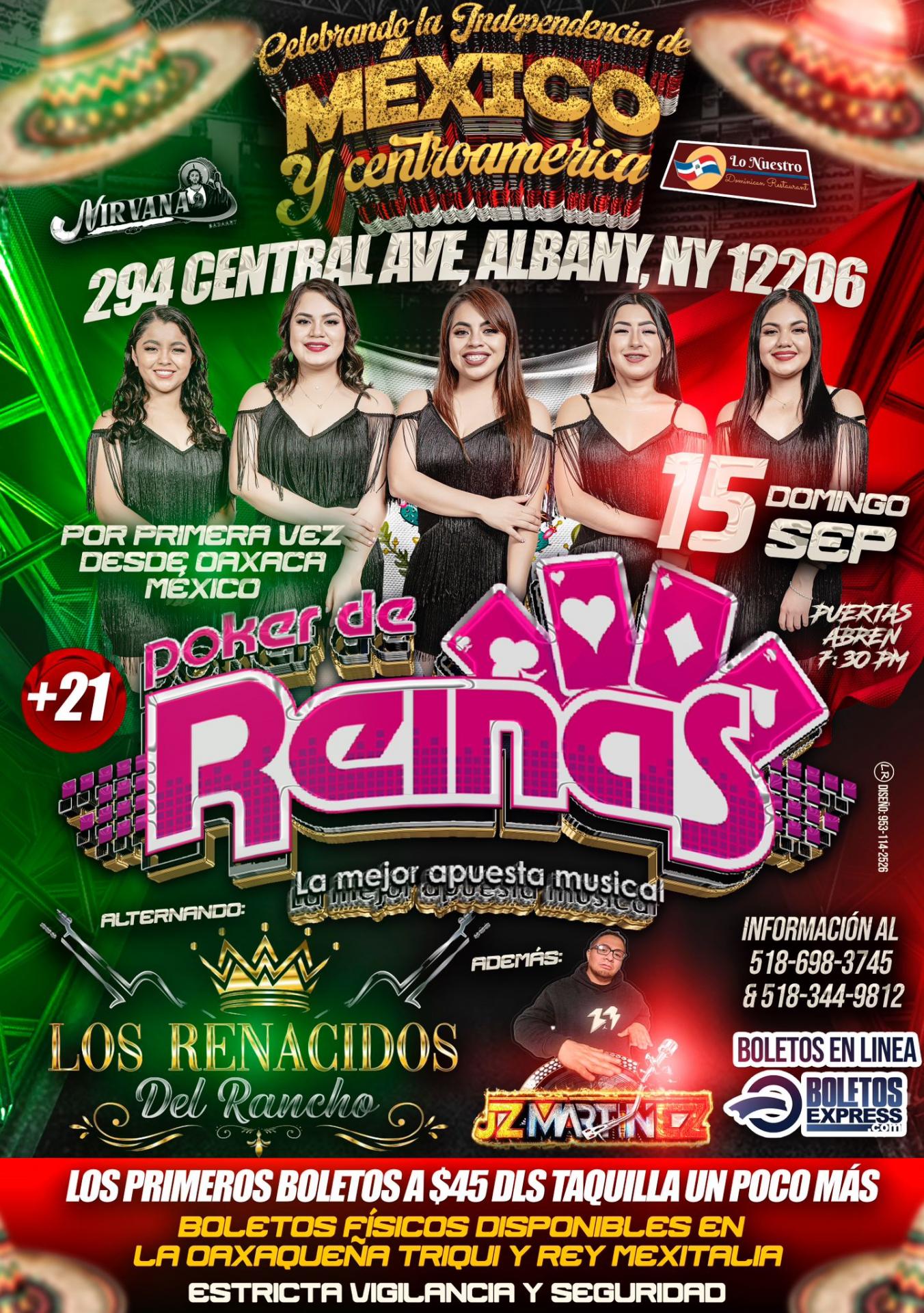 Póker De Reinas en Albany Ny