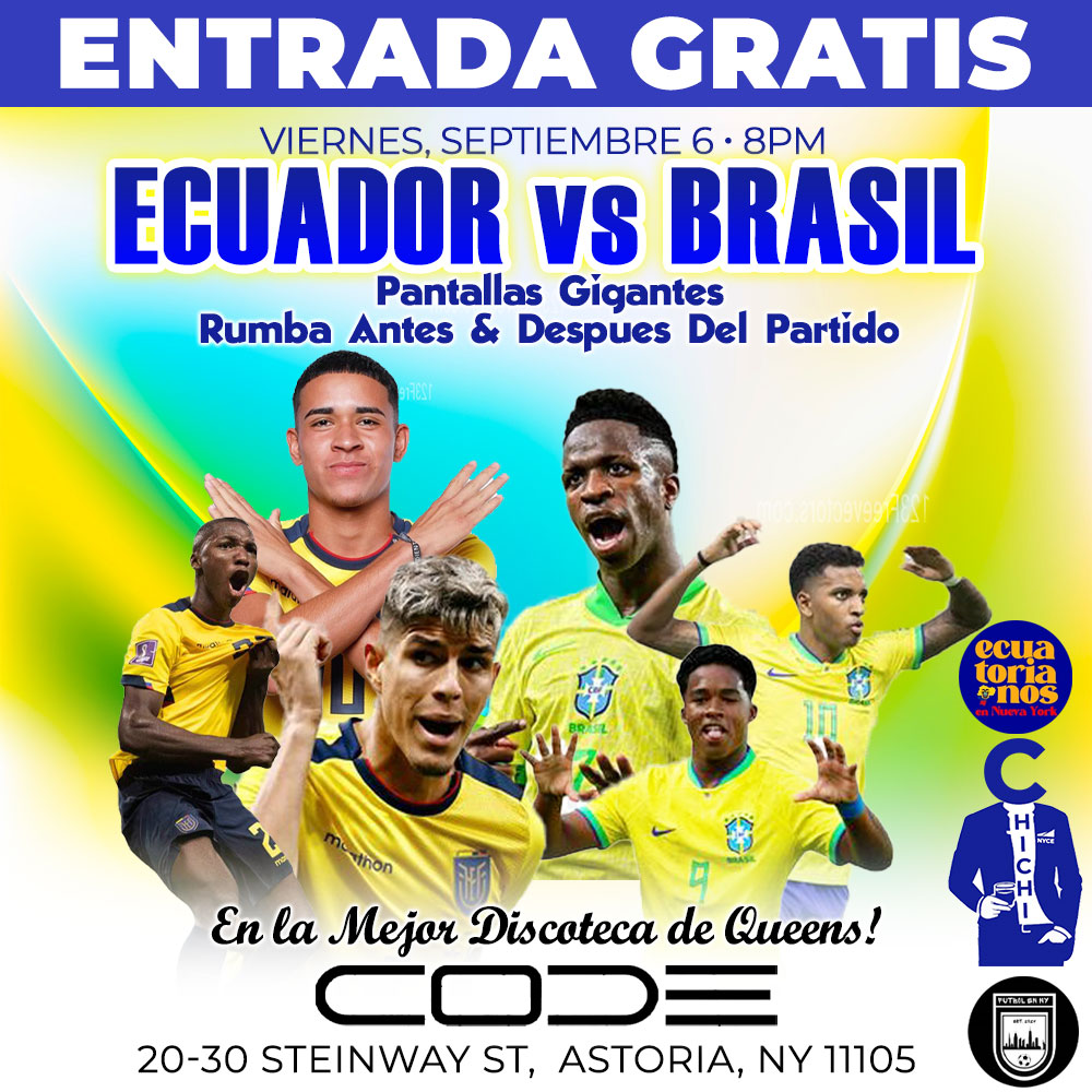 ECUADOR vs BRASIL