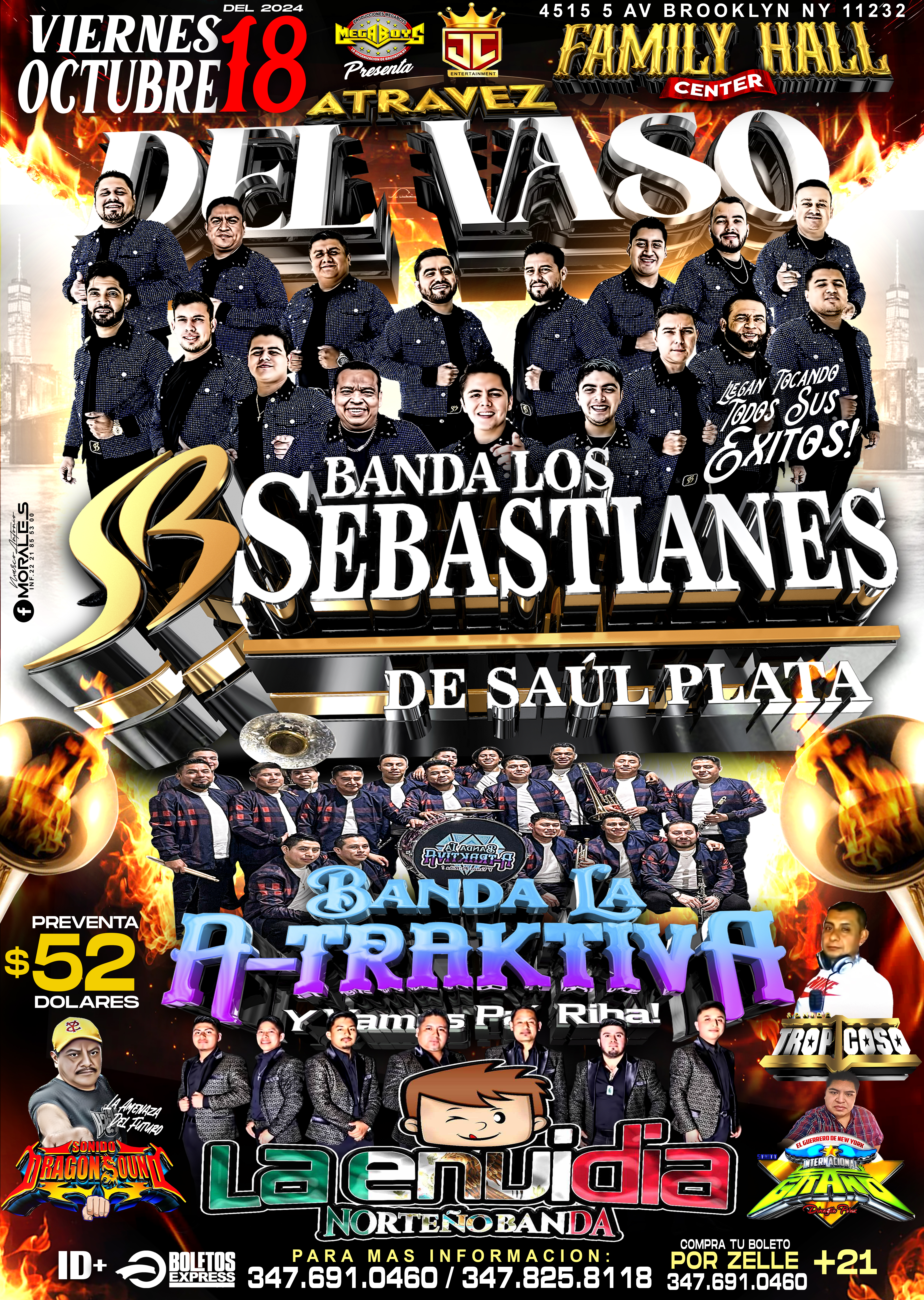 BANDA LOS SEBASTIANES DE SAÚL PLATA