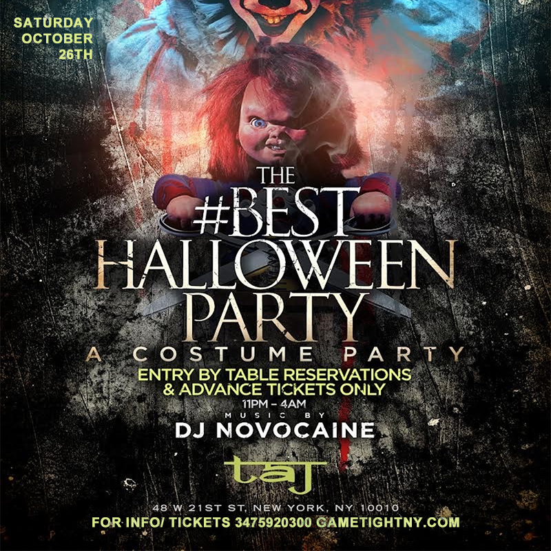 Taj Lounge Halloween Saturday Night General Admission 2024