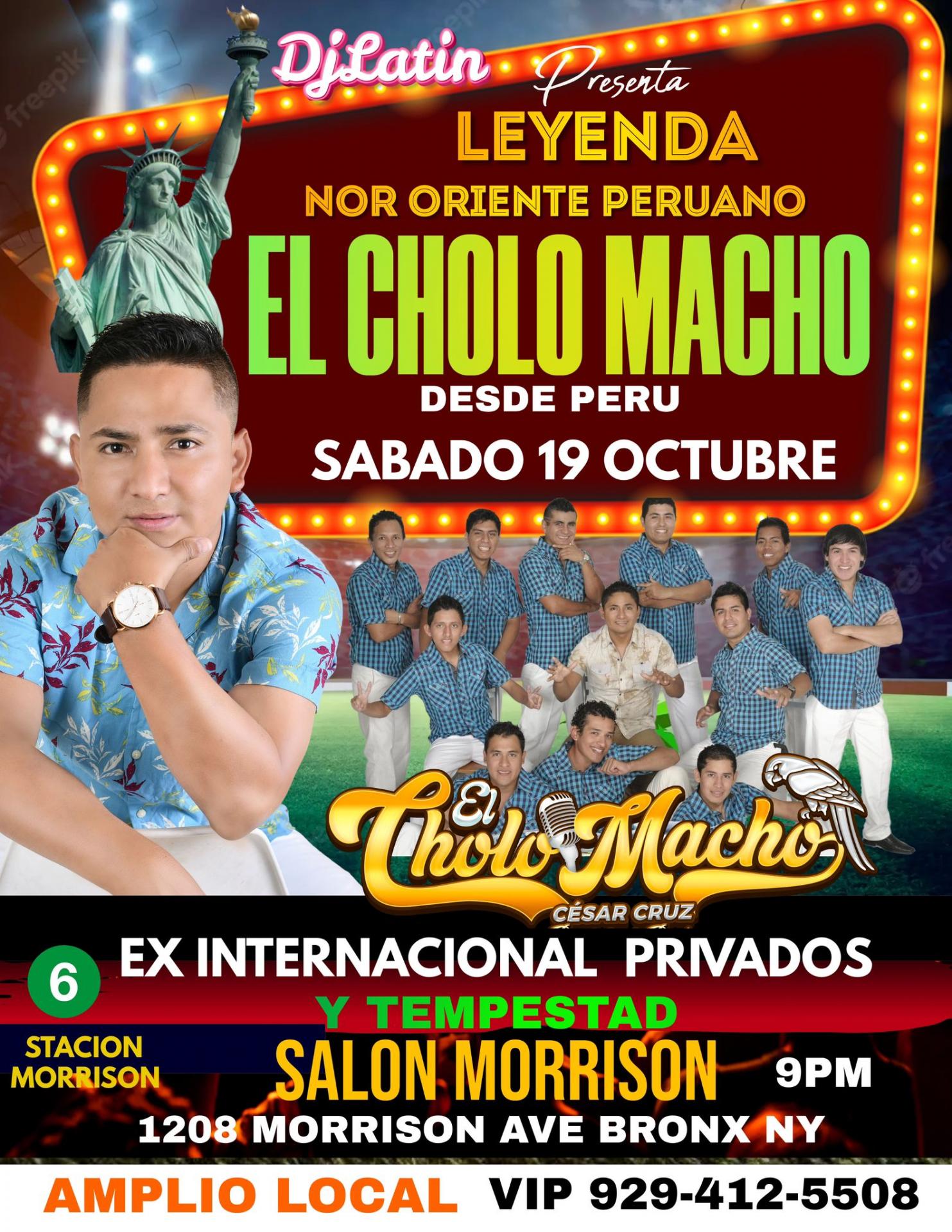 EL CHOLO MACHO - DESDE PERU Tickets - BoletosExpress