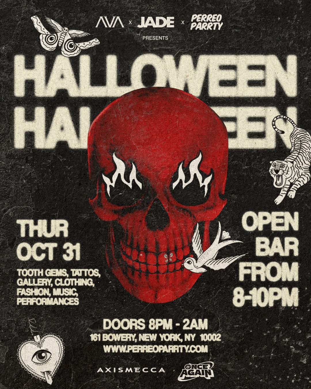 Halloween at AVA - Open Format Dance Party & Experience (OPEN BAR)