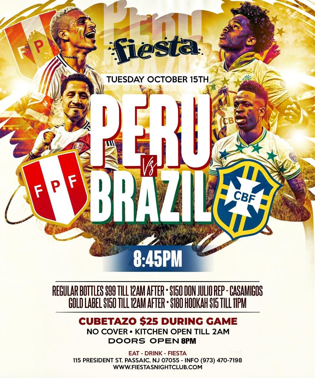 PERU VS. BRAZIL