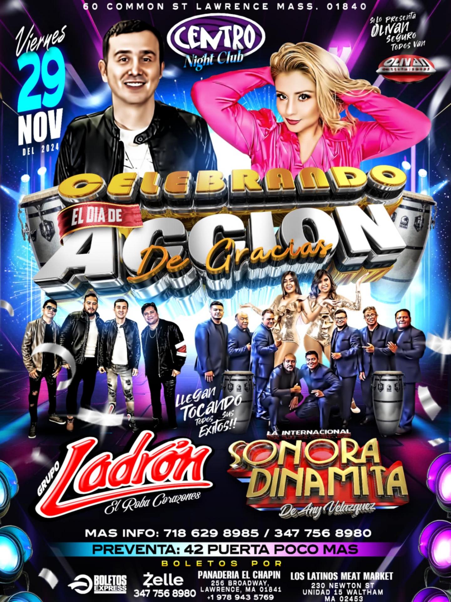 Grupo Ladron , International Sonora Dinamita Con Any Velasquez