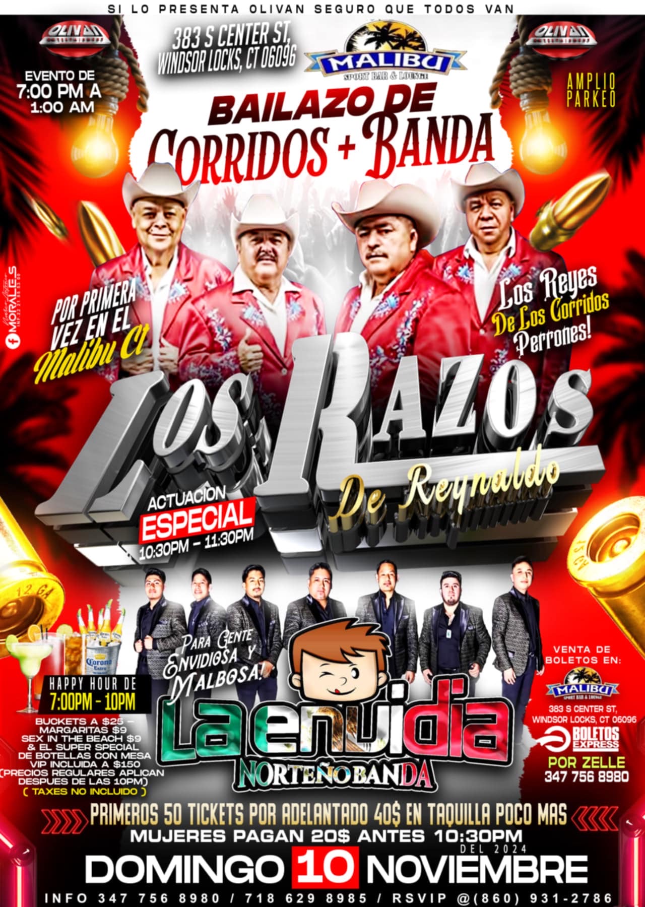 Los Razos De Reynaldo, Envidia Norteno Banda Tickets - BoletosExpress