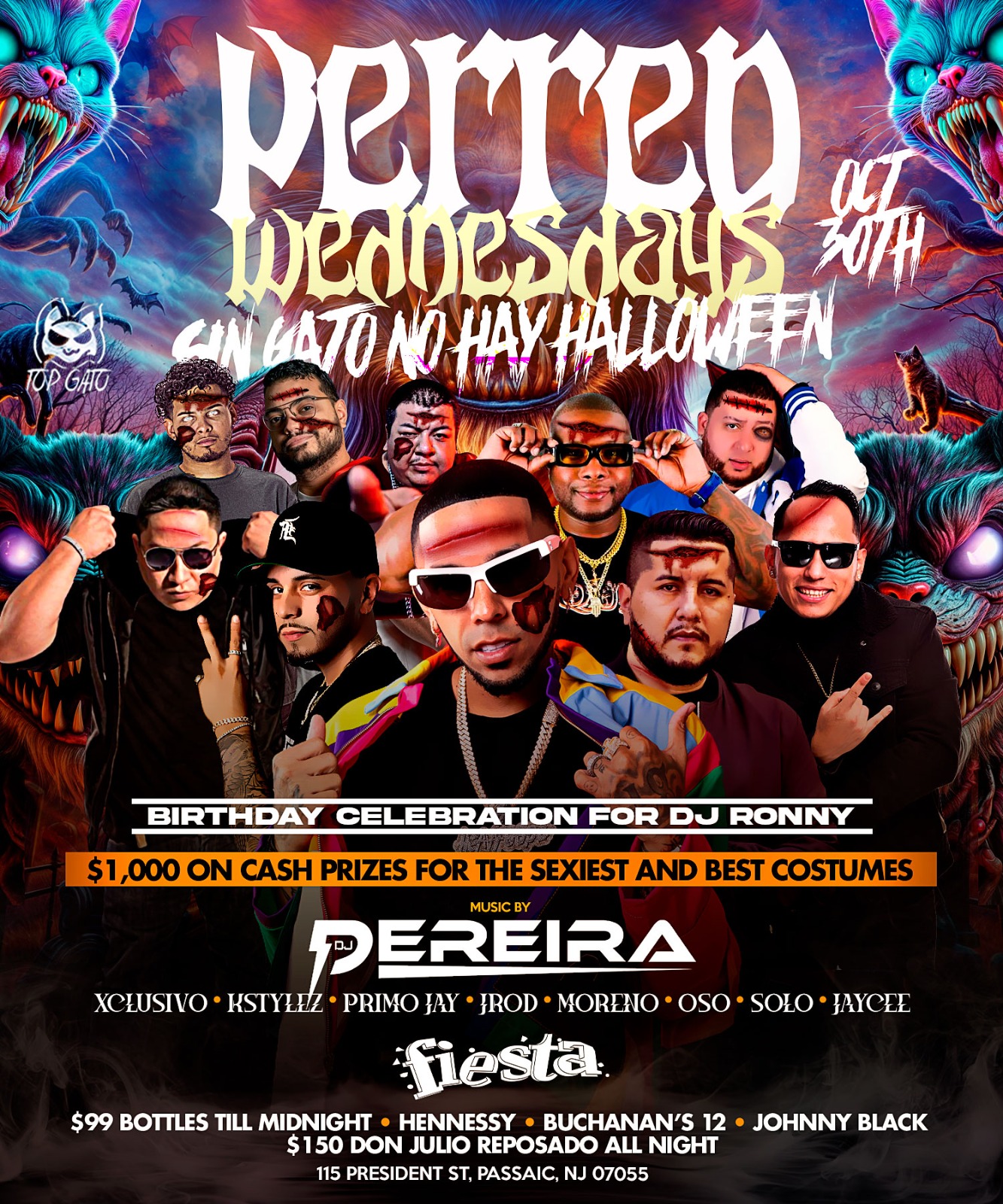 DJ PEREIRA, XCLUSIVO, KSTYLEZ, PRIMO JAY, JROD, MORENO, OSO, SOLO, JAYCEE