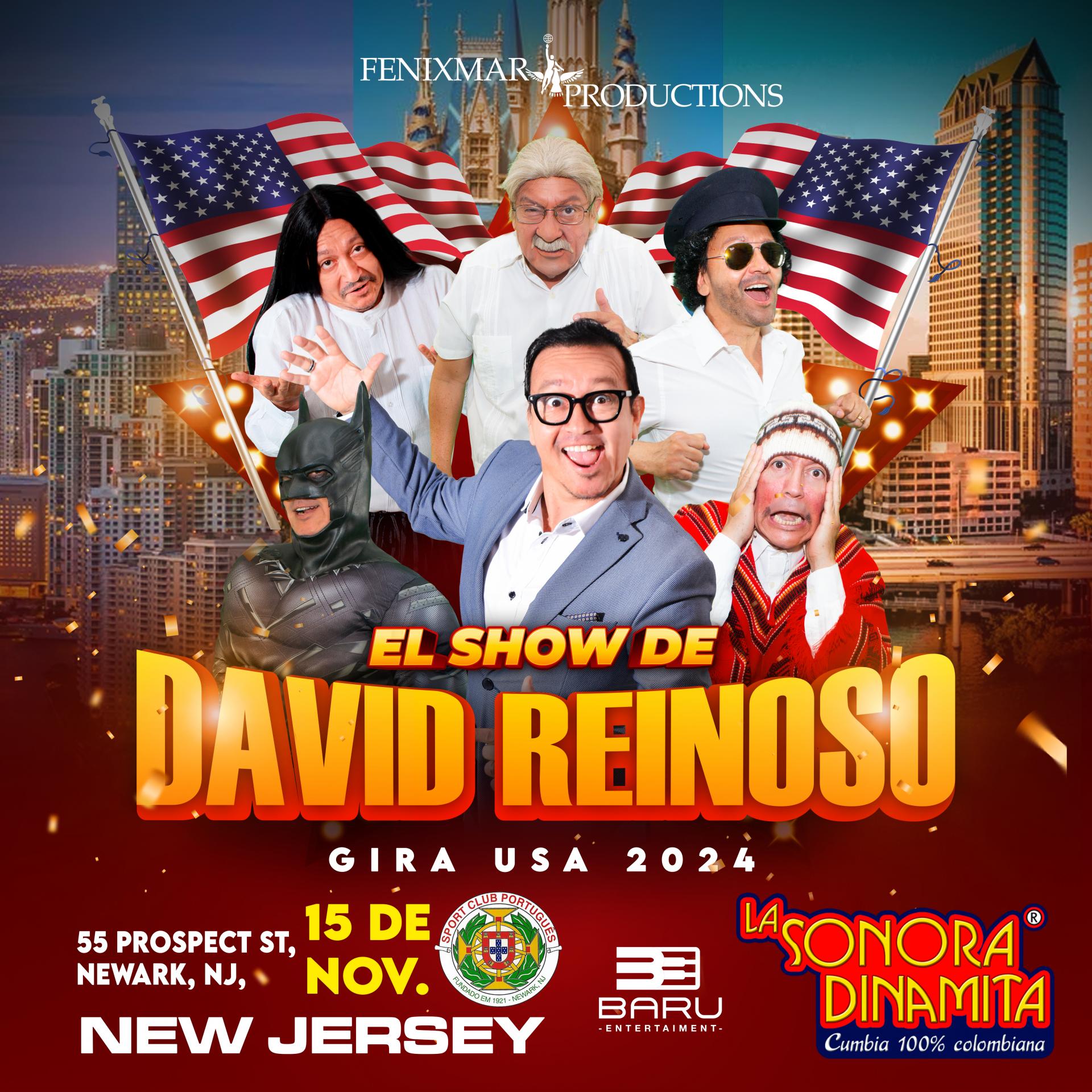 El Show de David Reinoso con la Sonora Dinamita