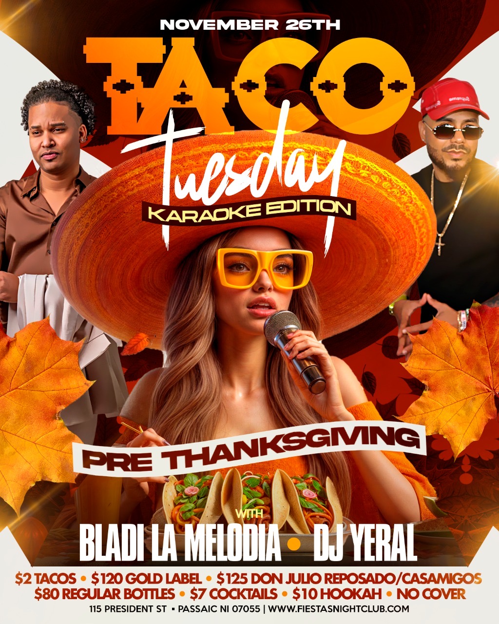 DJ YERAL, BLADI LA MELODIA  PRE THANKSGIVING