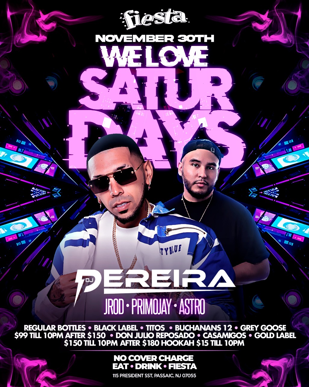 DJ PEREIRA, DJ J-ROD, DJ PRIMO JAY, DJ ASTRO