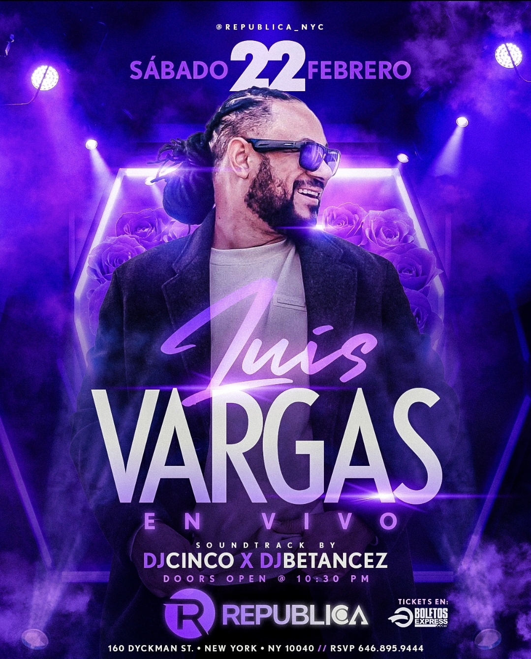 LUIS VARGAS EN VIVO!!!